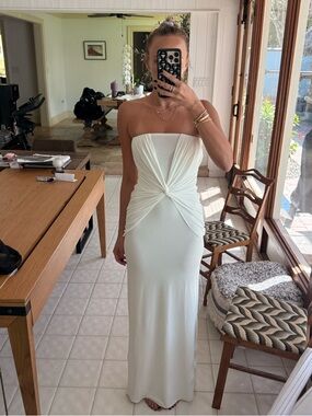 cream maternity maxi dress Cream Sequin Short Sleeve Maxi Dress Medium